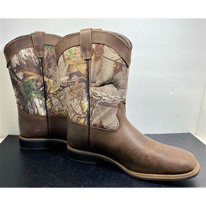 Austin Trading Company Boots Camo Brown Size Youth 5